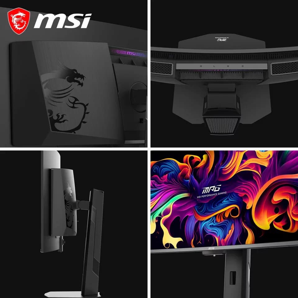 MSI MPG 341CQR QD-OLED X36 Curved-Gaming-OLED-Monitor (86 cm/34 ", 3440 x 1440 px, UWQHD, 0,03 ms Reaktionszeit, 360 Hz, QD-OLED) - Thumbnail 6