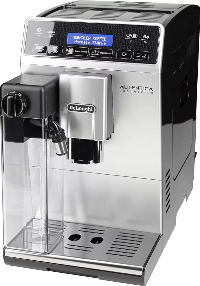 De'Longhi Kaffeevollautomat Autentica Cappuccino ETAM29.660.SB - Superkompakt - nur 19,5 cm breit, LatteCremaMilchsystem, Kegelmahlwerk 13-stufig, automatische Reinigung - Thumbnail 3