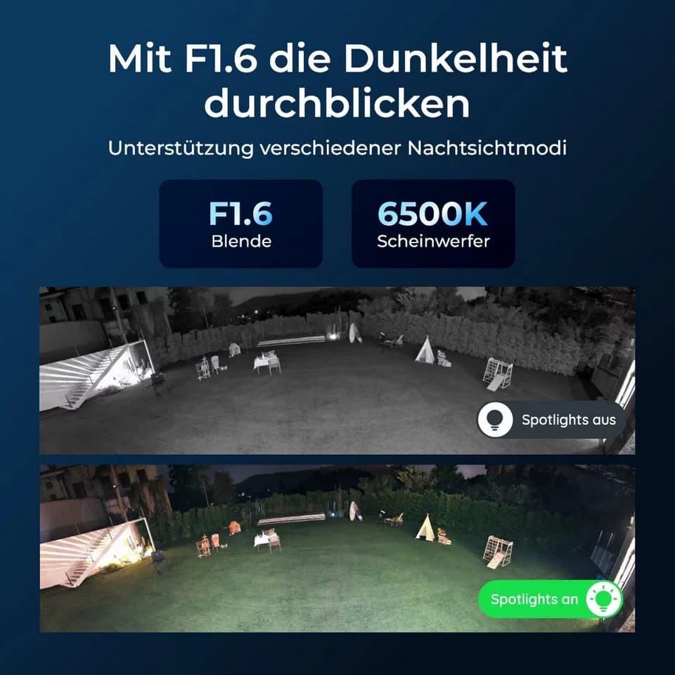 Reolink Überwachungskamera PoE 16MP Ultra HD, DUO 3 POE (Außenbereich, 1-tlg., Dual-Objektiv,180° Pan,Farb-Nachtsicht,Person/Fahrzeug/Tier-Erkennung) - Thumbnail 5