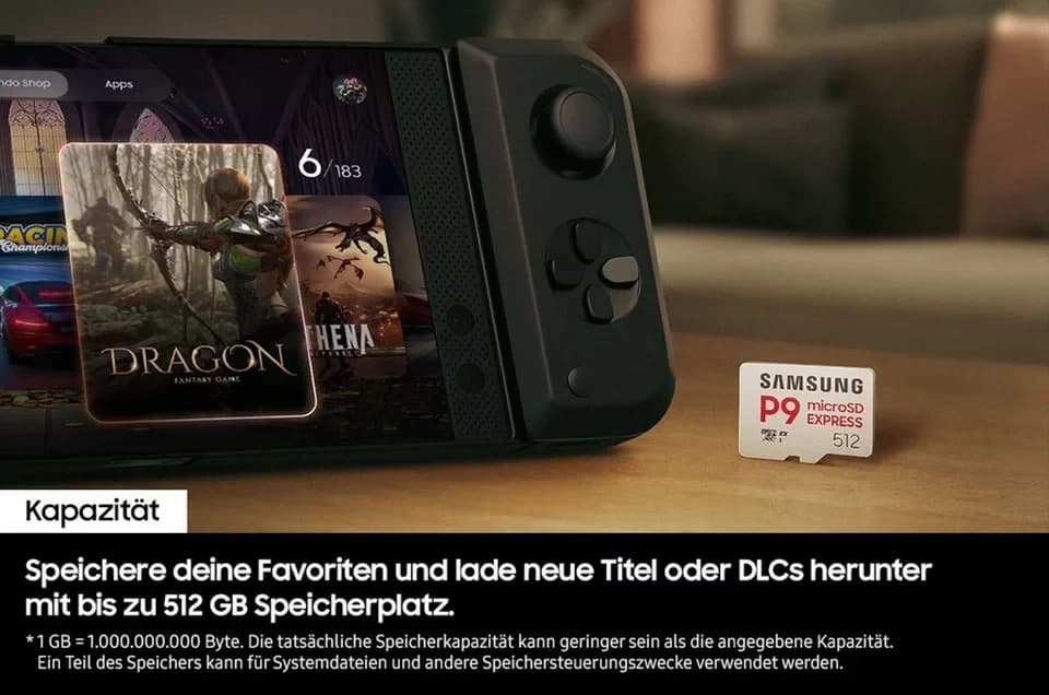 Samsung P9 microSD Express Speicherkarte (256 GB, 800 MB/s Lesegeschwindigkeit) - Thumbnail 7