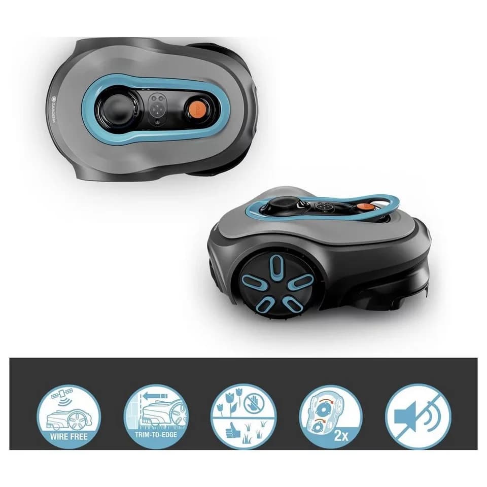 GARDENA Rasenmähroboter smart SILENO free Set, kabellos Mähroboter Geeignet für Fläche max. - Thumbnail 2