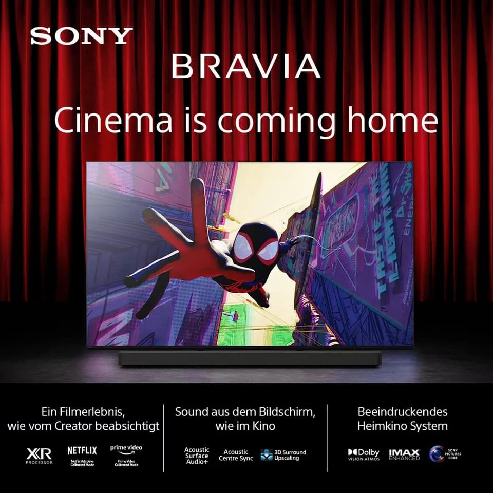 Sony K-65XR90 Mini-LED-Fernseher (164 cm/65 Zoll, 4K Ultra HD, Smart-TV) - Thumbnail 3