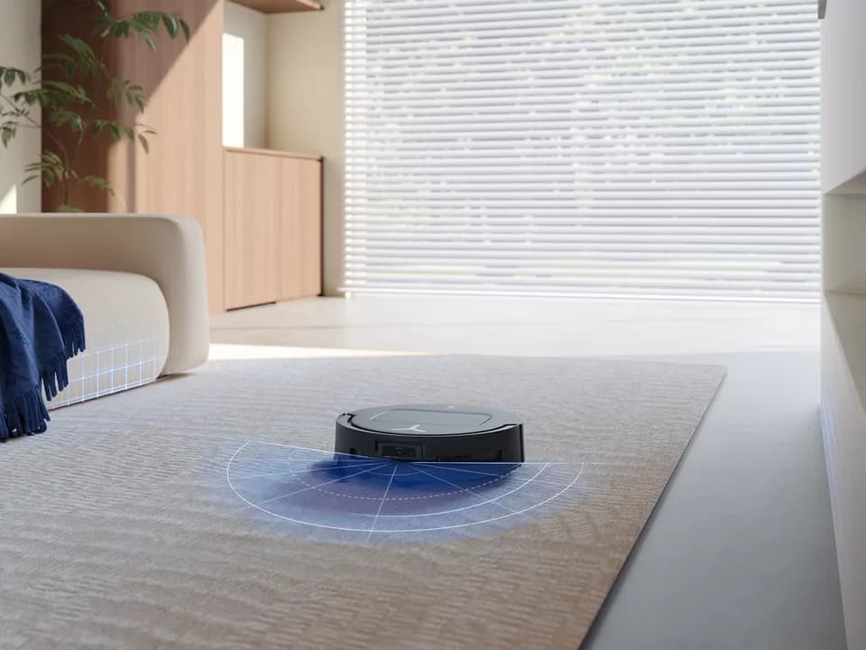 ECOVACS Saugroboter mit Wischfunktion, DEEBOT T80 OMNI, Schwarz, 80 W, und Wischroboter mit Absaugstation - Thumbnail 8