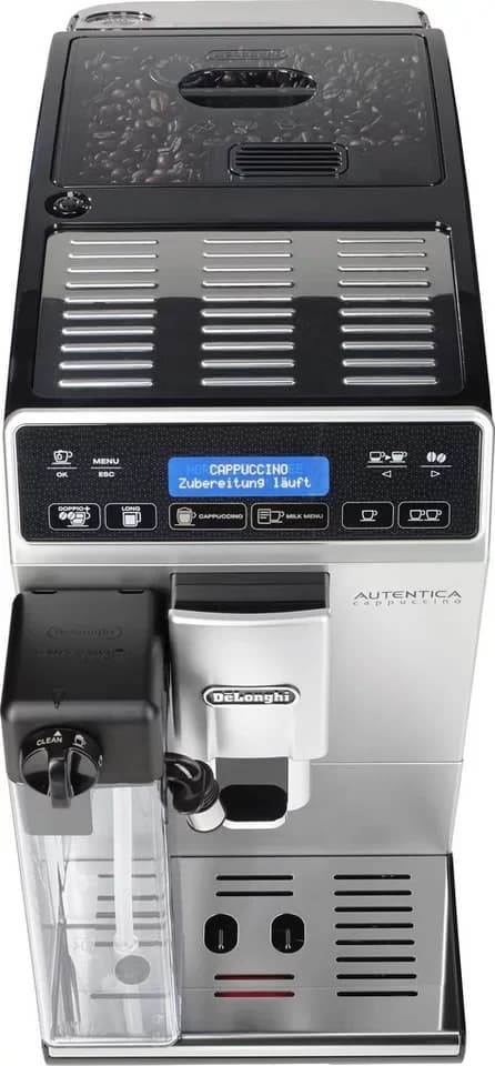 De'Longhi Kaffeevollautomat Autentica Cappuccino ETAM29.660.SB - Superkompakt - nur 19,5 cm breit, LatteCremaMilchsystem, Kegelmahlwerk 13-stufig, automatische Reinigung - Thumbnail 5