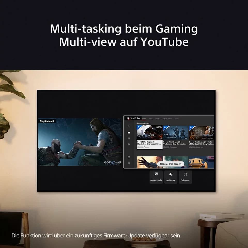 Sony K-77XR80 OLED-Fernseher (195 cm/77 Zoll, 4K Ultra HD, Smart-TV, Google TV, BRAVIA 8, 4K HDR, Dolby Vision, Gaming Funktionen für PlayStation 5) - Thumbnail 6
