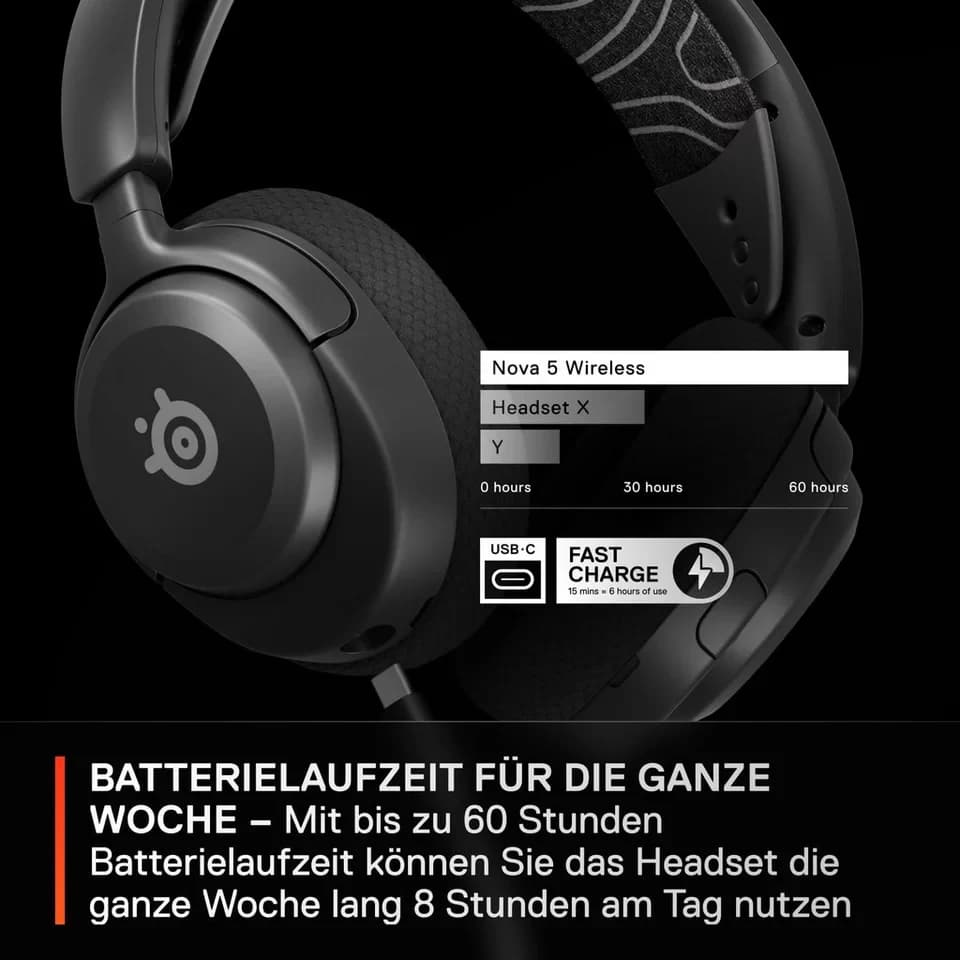 SteelSeries Arctis Nova 5 Kopfhörer - Thumbnail 7
