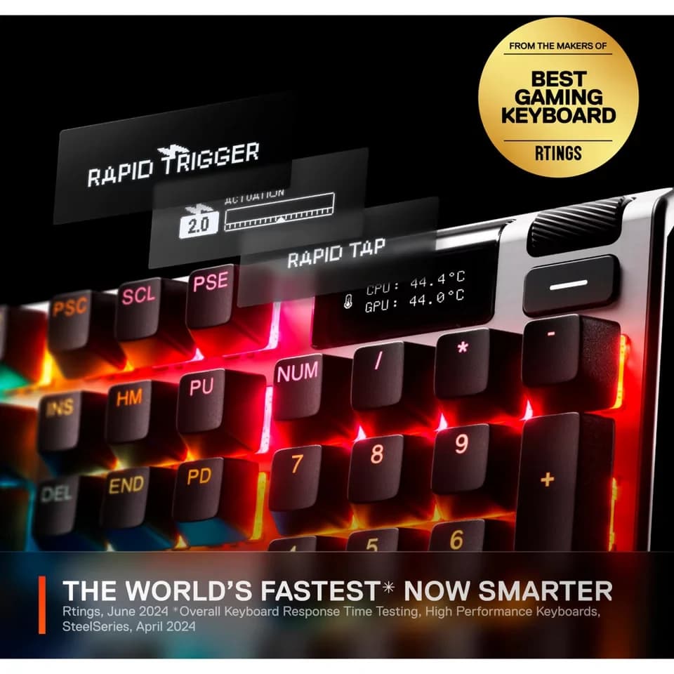 SteelSeries SteelSeries Apex Pro Gen 3, Gaming-Tastatur Tastatur - Thumbnail 10