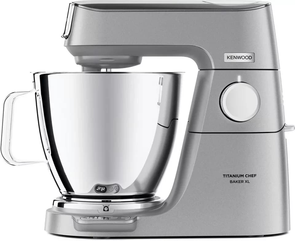 KENWOOD Küchenmaschine Titanium Chef Baker XL KVL85.704SI, 1200 W, 7 l Schüssel, inkl. umfangreiches Zubehör, mit integrierter EasyWeigh Waage - Thumbnail 2