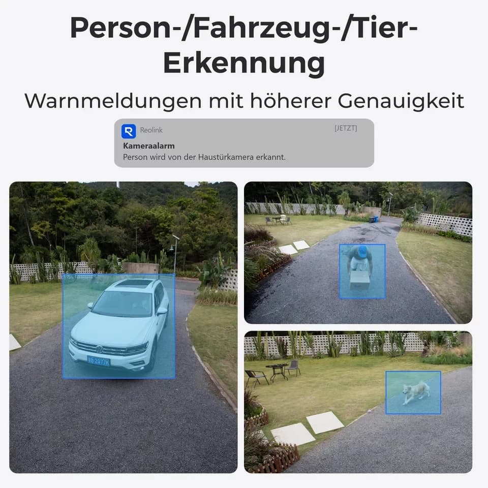 Reolink Überwachungskamera RLK8-811B4-A 8MP PoE (Innenbereich, Außenbereich, 5X optischem Zoom,Spotlights,24/7 Aufnahme,Personen &Fahrzeugerkennung) - Thumbnail 5