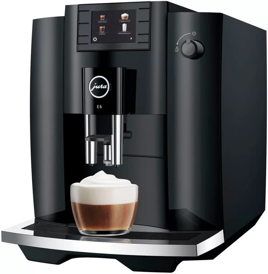 JURA Kaffeevollautomat 15802 E6 Full Black (EC)