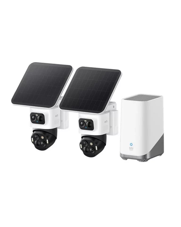 Anker Überwachungskamera T8172 (Kabellose Outdoor Sicherheitskamera mit Solar & 360° Überwachung)