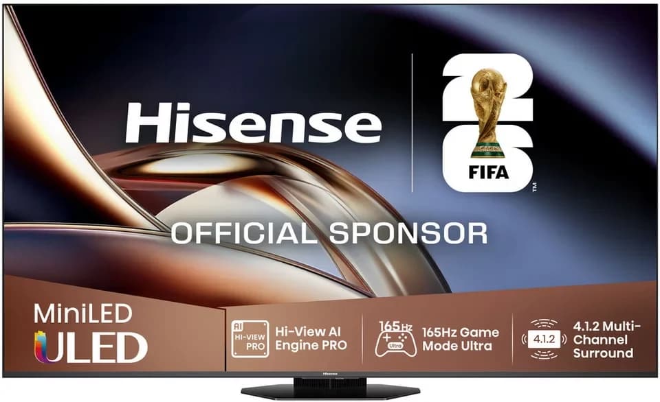 Hisense 65U8Q QLED Mini LED-Fernseher (164 cm/65 Zoll, 4K Ultra HD, Smart-TV, 4K UHD MiniLED Smart TV)